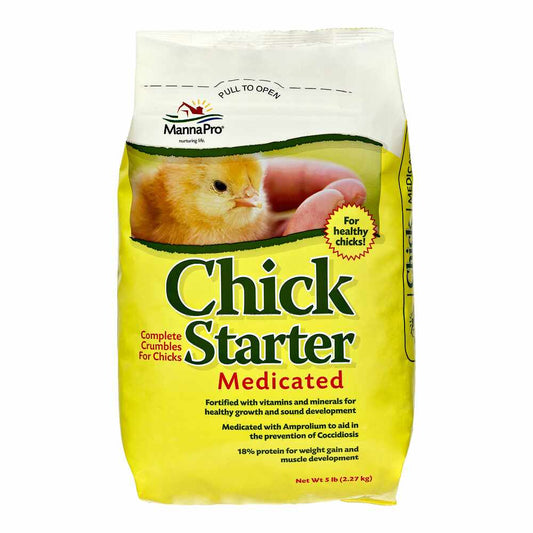Manna Pro Chick Starter Grower Medicated 5lb