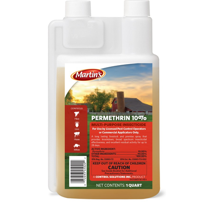 Martin's Permethrin 10%  Multi-Purpose Insecticide