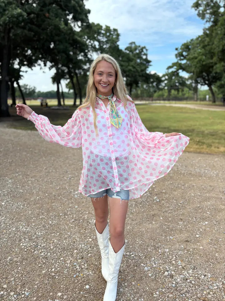 Pink Polka Dots