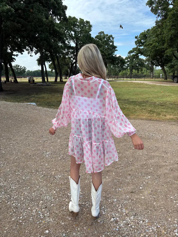 Pink Polka Dots