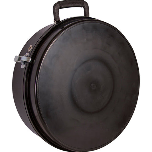 LARGE BLACK ROPE CAN W/ SS FITTING