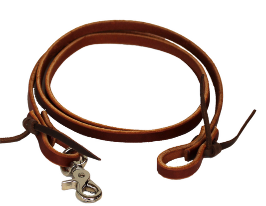 Leather Pony Roping Rein