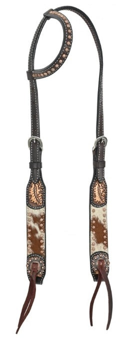 SE HS HAIR ON W/ FLOWER SPOT & BERRY CONCHO