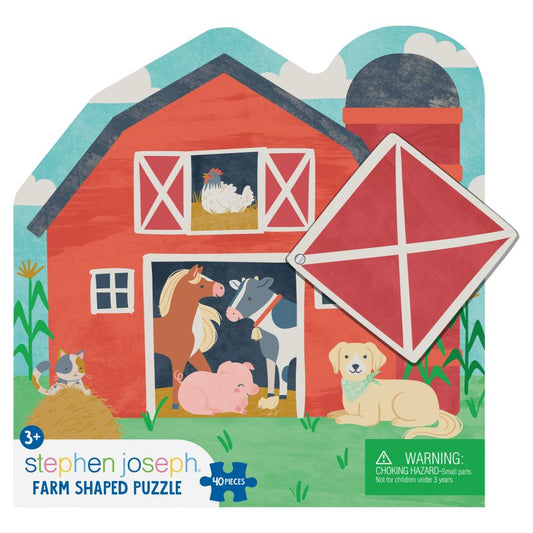 SHAPED JIGSAW PUZZLE FARM