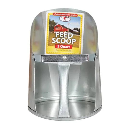 Scoop - Galvanized 3 Quart