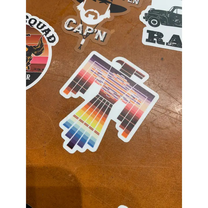 Rockin A Vinyl Stickers