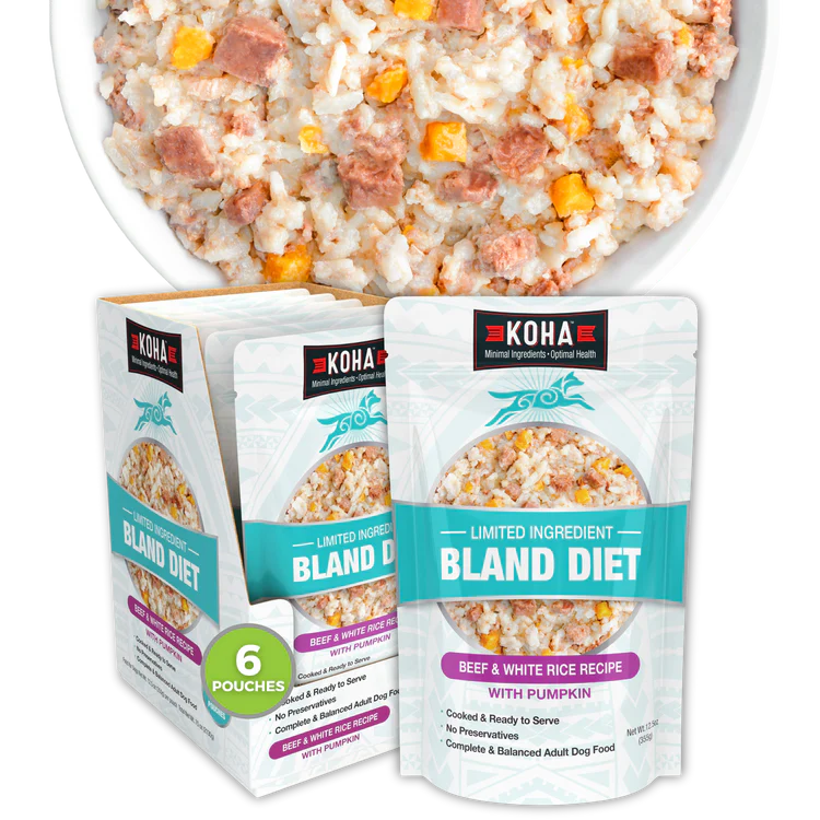 Limited Ingredient Wet Bland Diet Beef & White Rice Recipe for Dogs