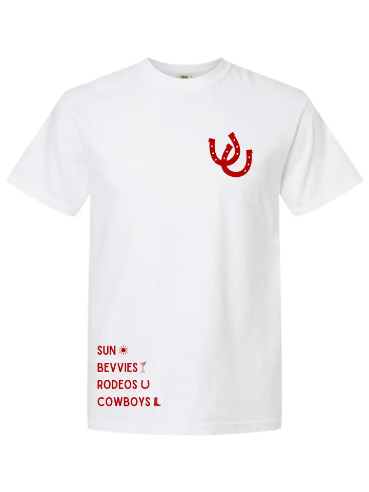 Sun & Bevvies Tee