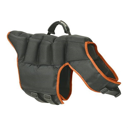 Terrain Dog Swim Vest SMALL Gray/Orange