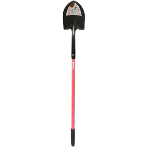 Long Handle Fiberglass Round Point Shovel 58"