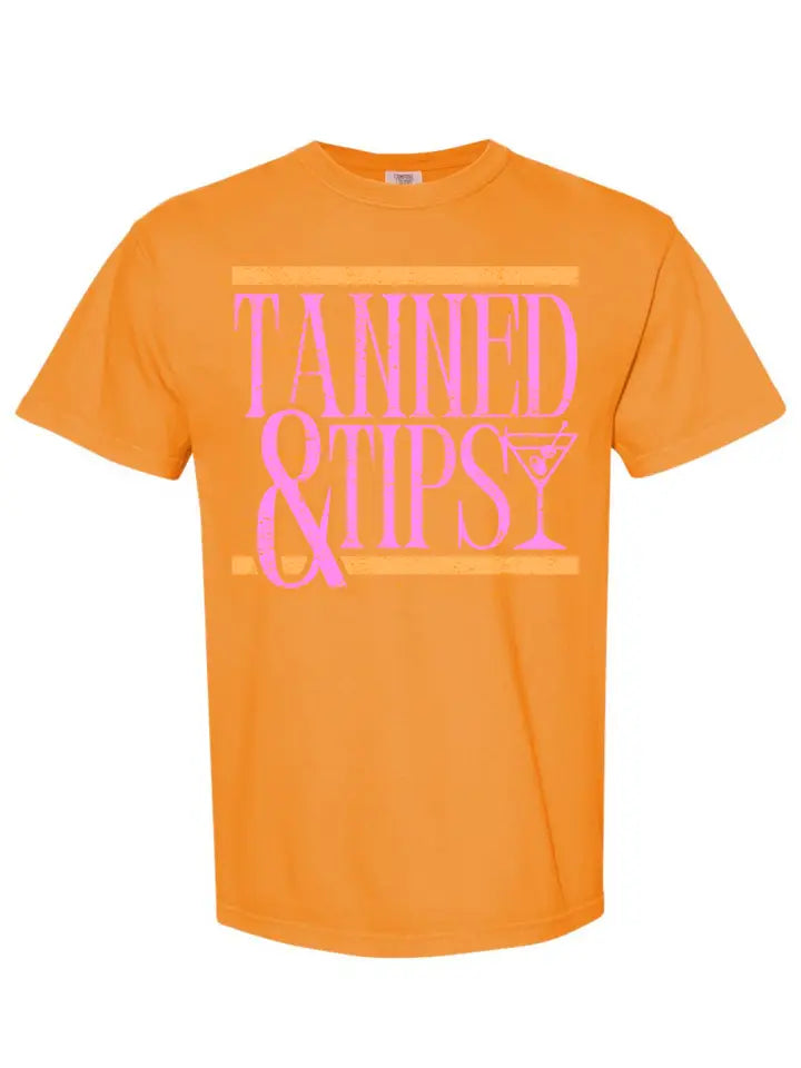 Tanned & Tipsy Tee