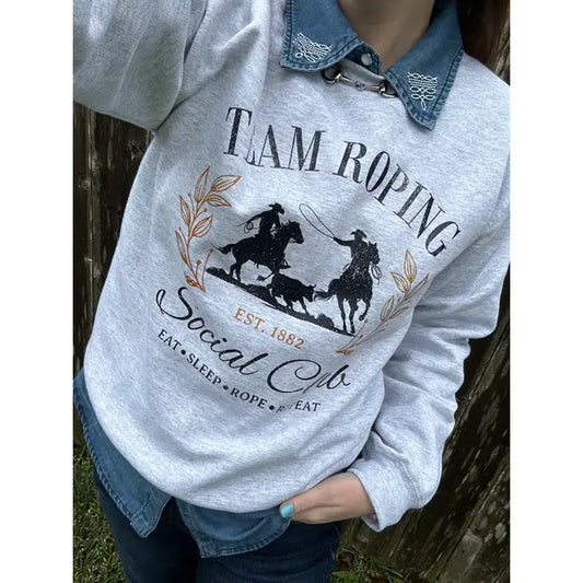 Team Roping Social Club Graphic Tee