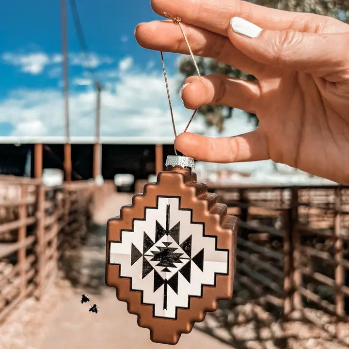 Tinsel Taos Ornament