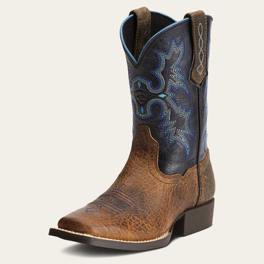 KIDS Tombstone Western Boot EARTH|BLACK