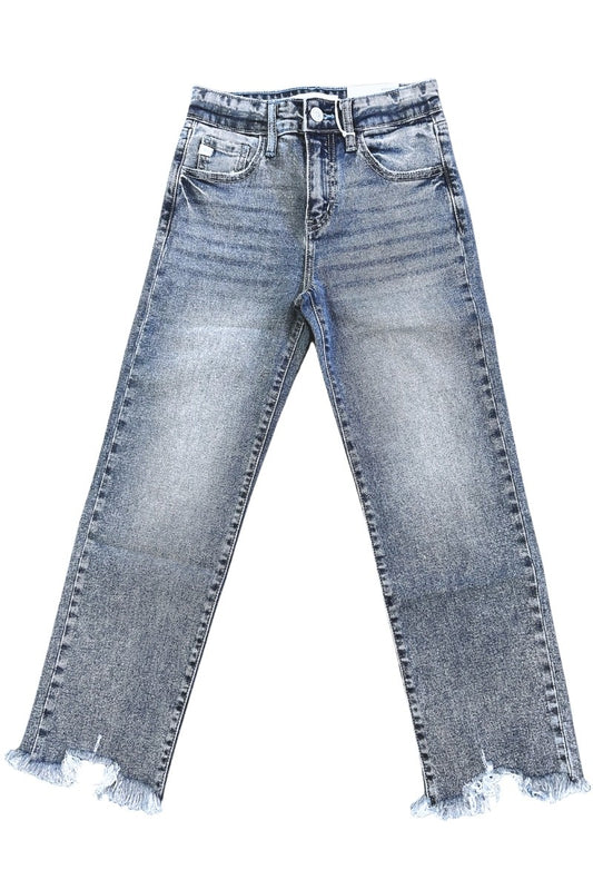 KanCan YOUTH  HIGH RISE SLIM STRAIGHT JEANS
