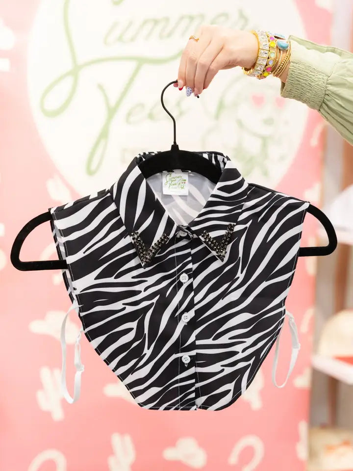 Zebra Jewel Collar