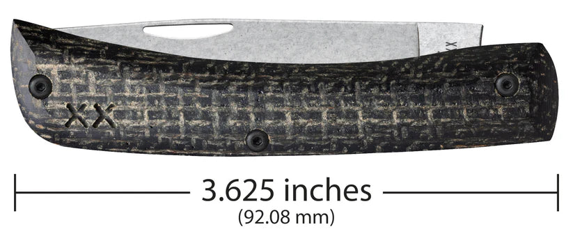 Crossroads Black Burlap Laminate XR Sod Buster® Jr with Dayglow G-10