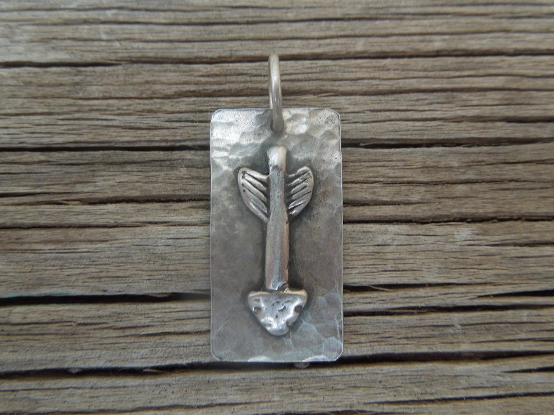 Sterling Silver Mini Arrow Pendant