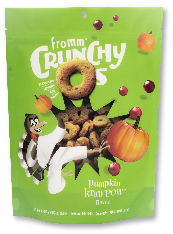 Fromm Crunchy O's Pumpkin Kran POW Flavor Treats