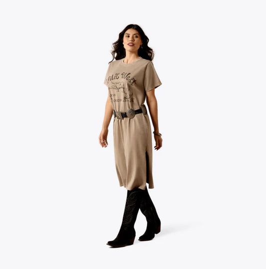 Ariat Bandito Dress Taupe Mineral Wash