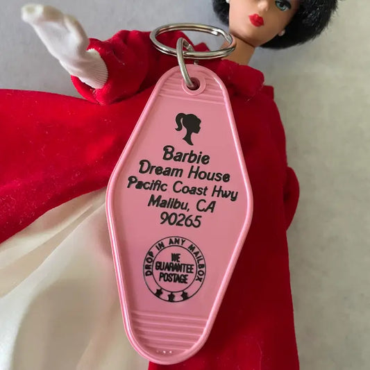 Barbie Dream House Motel Key Fob