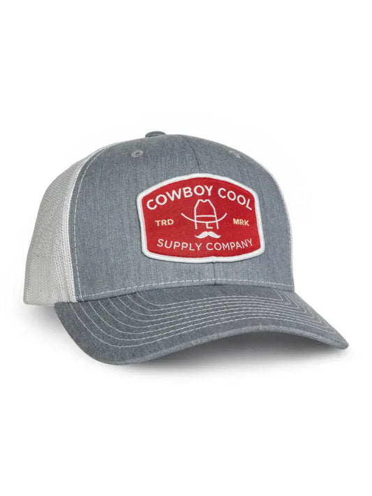 CC Heath Grey/White Buckle Cap