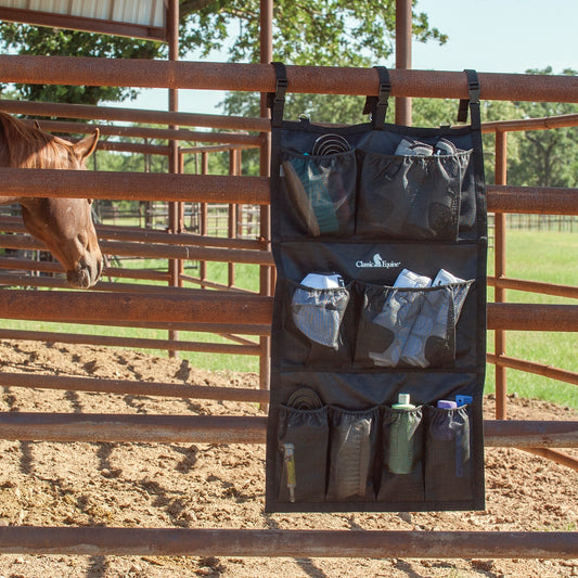 Classic Equine Hanging Groom Case Black