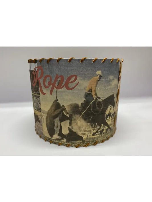 Lampshade Let's Rope Calf Roper