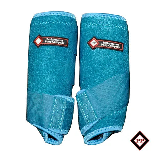 Performance Pony Turquoise Leg Boot