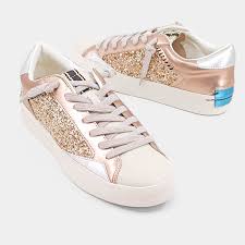 ShuShop Ruby Champagne Glitter Sneakers