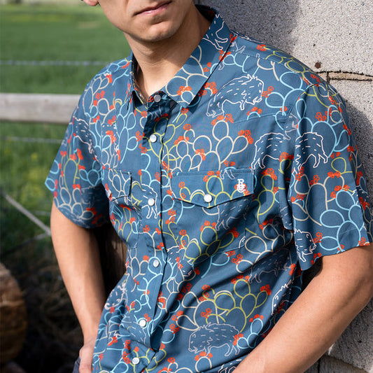 Javelina Paradise Pearl Snap Shirt