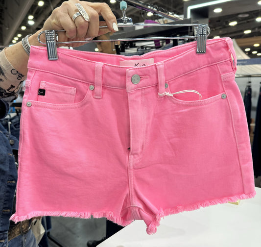 KanCan Neon Pink Shorts