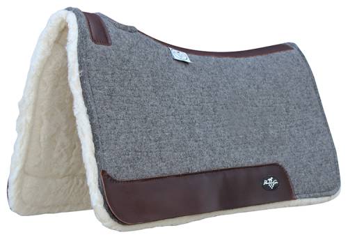 PC DELUXE 100% WOOL SADDLE PAD