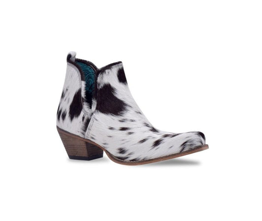 Sunset Bloom Split-top Hair-on Hide Boots