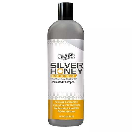 Silver Honey Skin Relief Medicated Shampoo 16oz