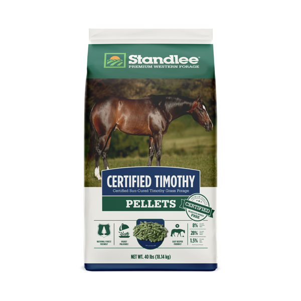 Certified Timothy Pellets - 40 lb Bag