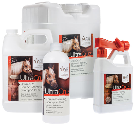 ULTRA CRUZ EQUINE FOAMING SHAMPOO