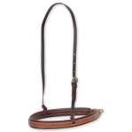 Classic Equine Stitched Harness Noseband, Latigo Lined