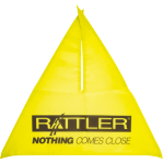 Rattler Breakaway flag neon yellow