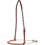 PURPLE Single Rope Noseband with Laced Kidskin Cover