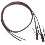 Split Reins 5/8-inch Thick Tied Ends with Double Stitched Light Latigo