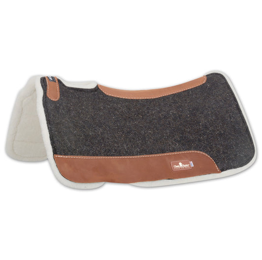 Classic Equine ESP Felt Saddle Pad w/ Fleece Bottom