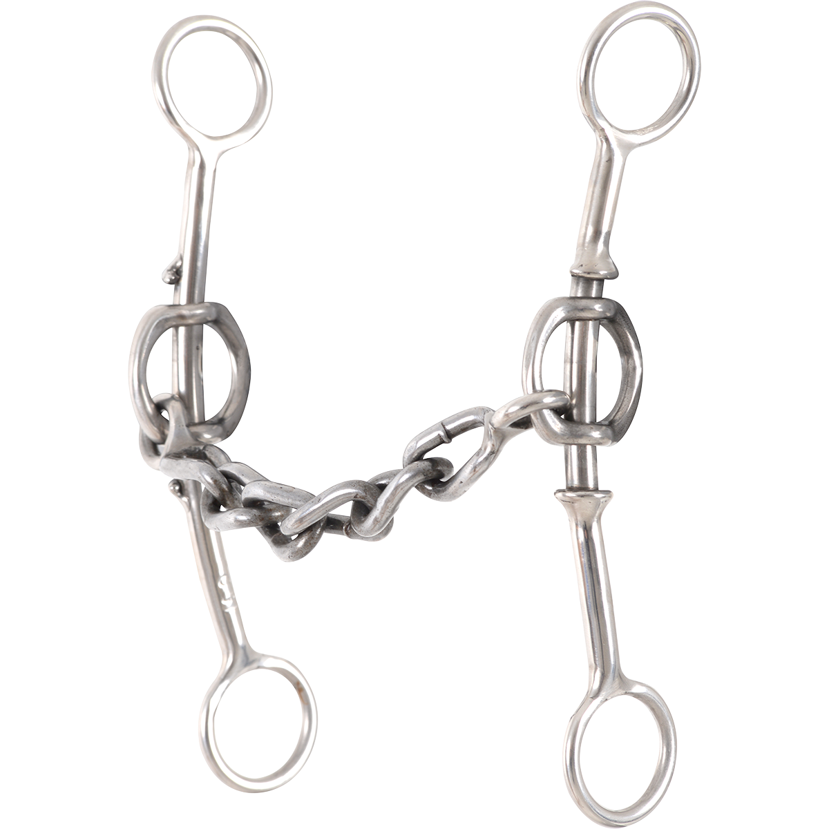 Carol Goostree Double Shank Gag Barrel Bit with Chain