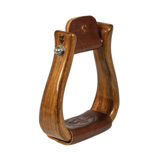 PC Wood Stirrup 2" MED Gloss