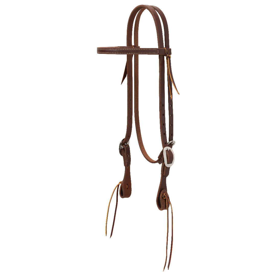 WORKING TACK PINEAPPLE KNOT BROWBAND HEADSTALL