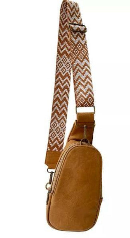 Vegan Leather Sling/ Belt Bag