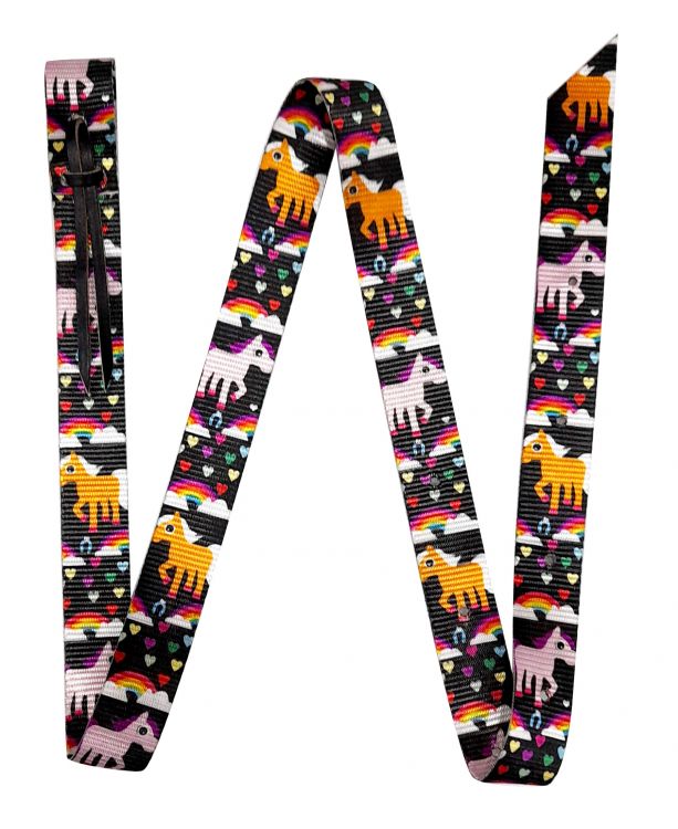 PONY Premium Quality Pony & Heart Print Nylon tie Strap.