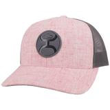 HOOEY "BLUSH" PINK/GREY HAT