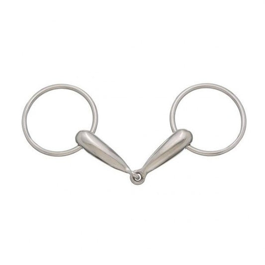 Smooth Snaffle Stainless Steel Pony Bit