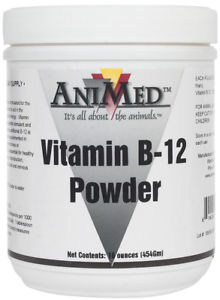 AniMed B-12 Powder Nutritional Supplement for Horses, 16-Ounce